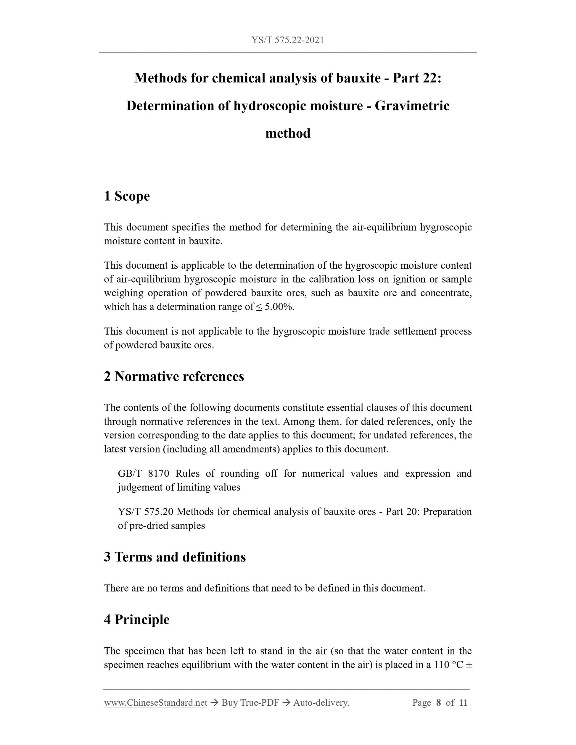 YS/T 575.22-2021 Page 4