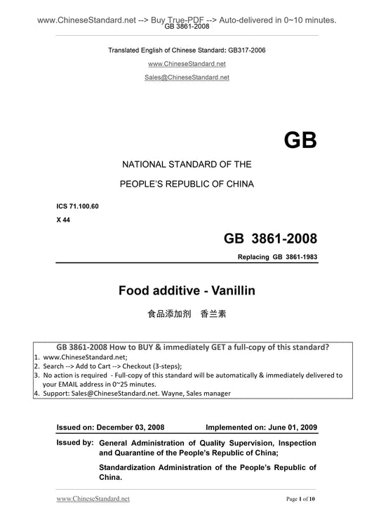 GB 3861-2008 Page 1