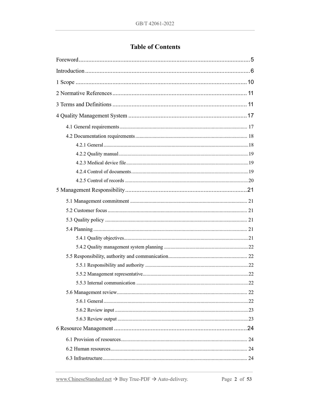 GB/T 42061-2022 English PDF (GBT42061-2022) – Sales@ChineseStandard.net ...