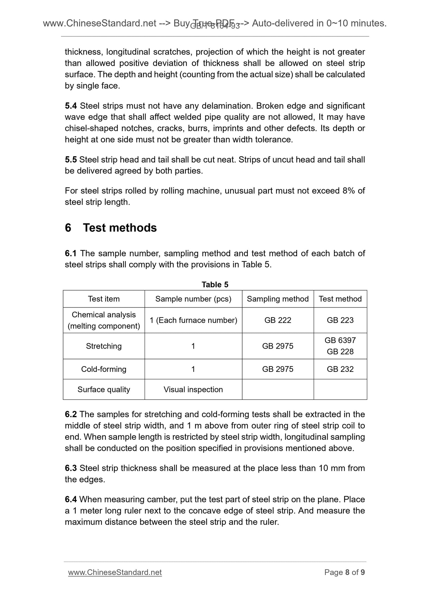 GB/T 8164-1993 Page 5