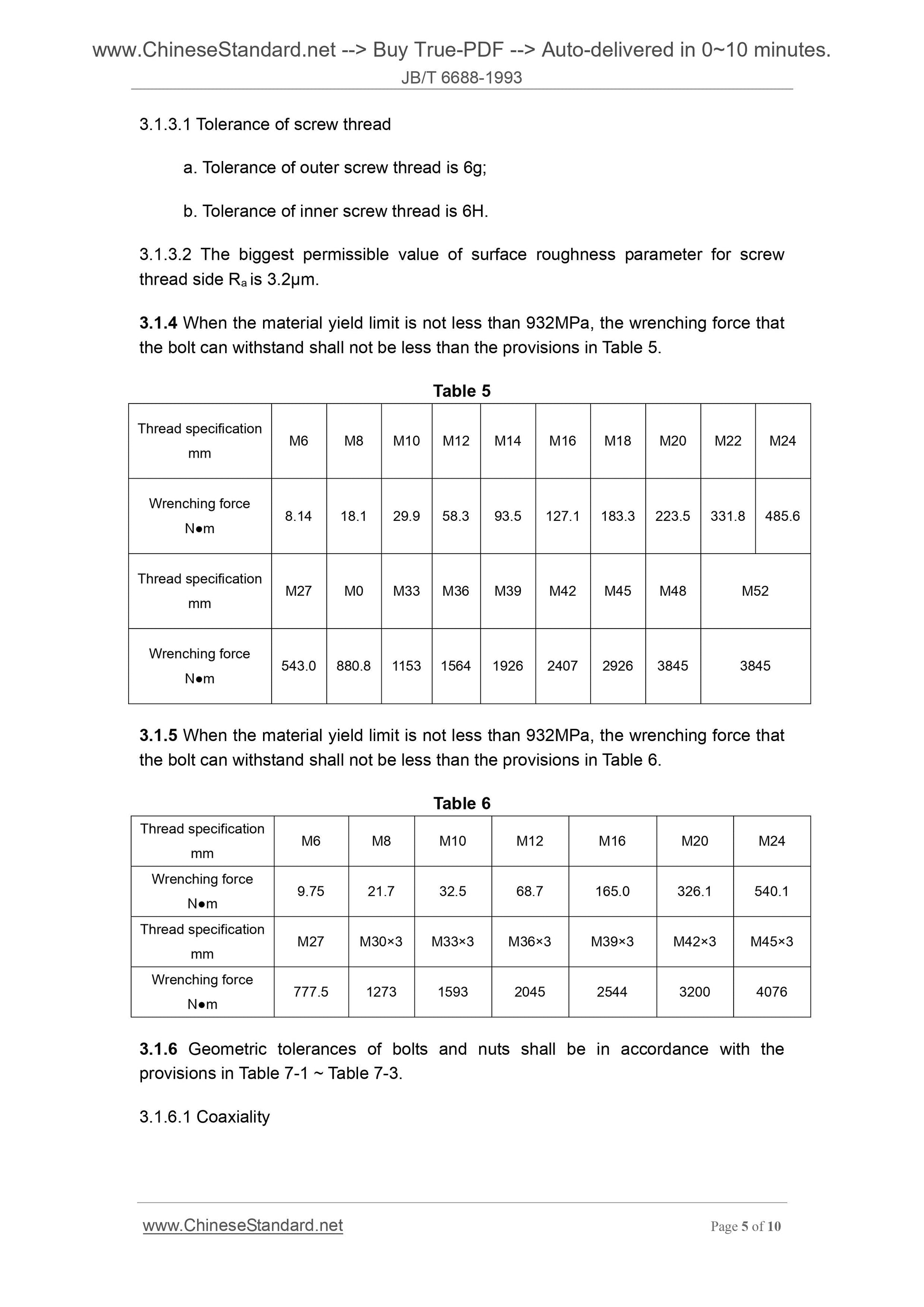 JB/T 6688-1993 Page 4