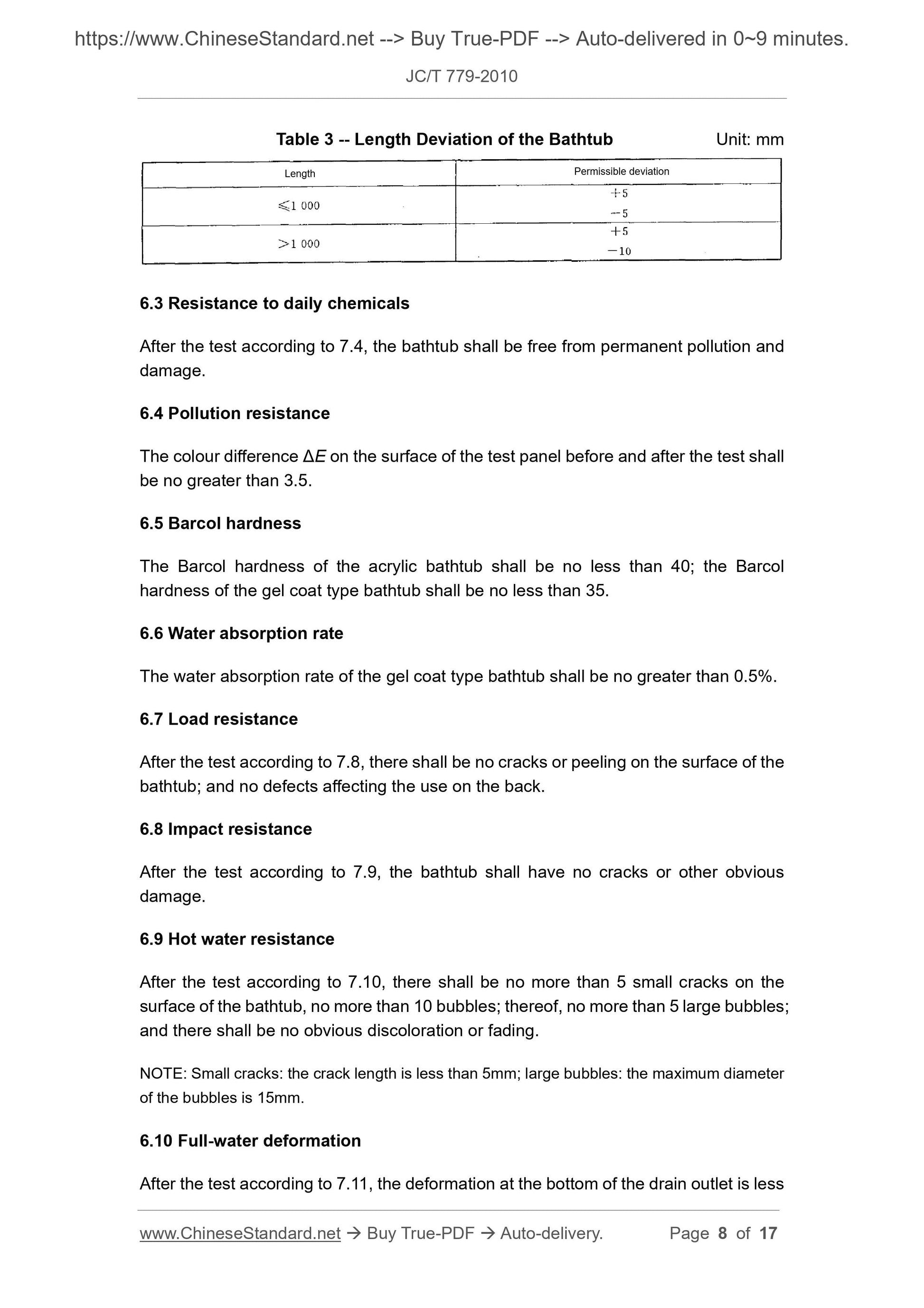 JC/T 779-2010 Page 5