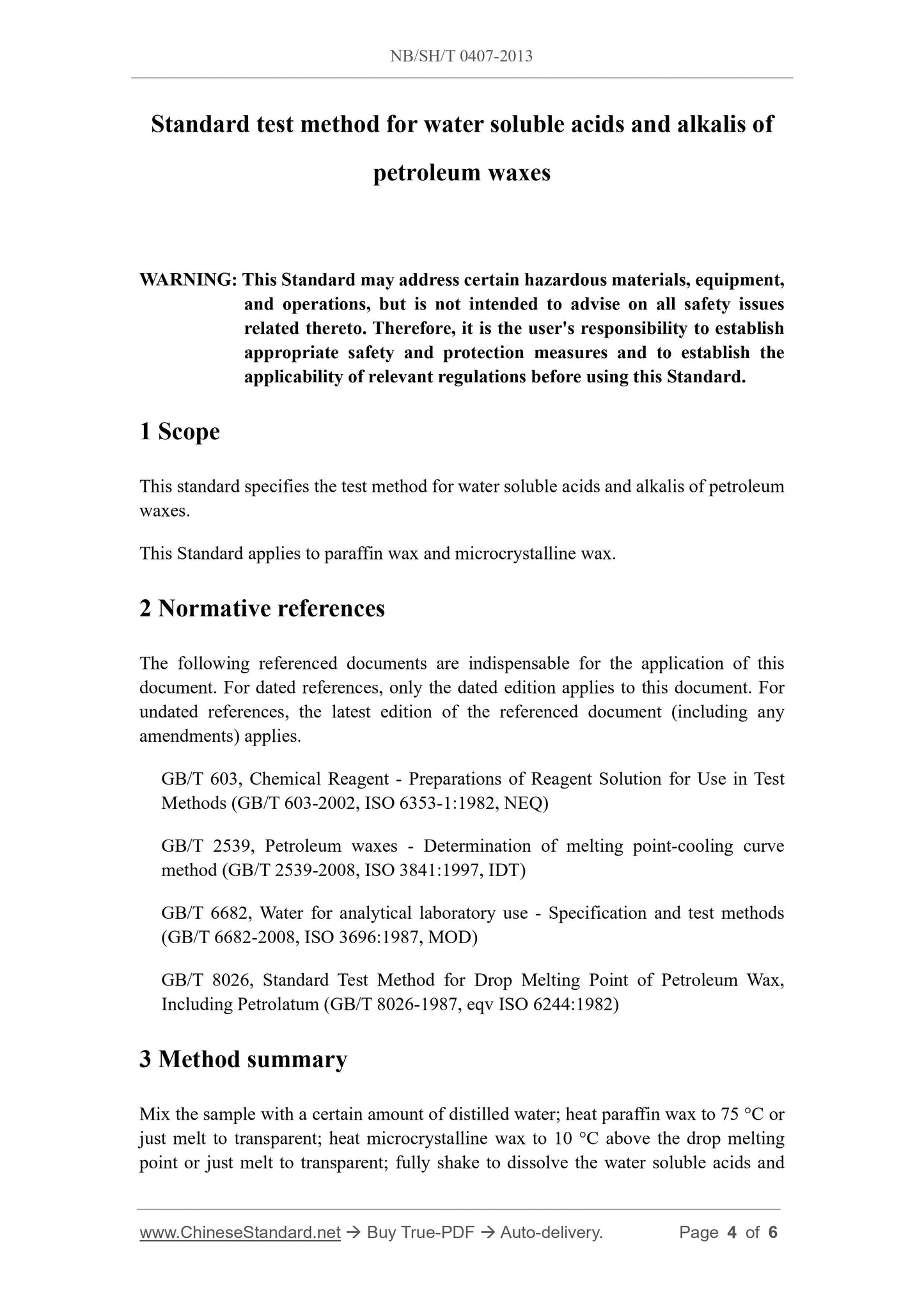 NB/SH/T 0407-2013 Page 4