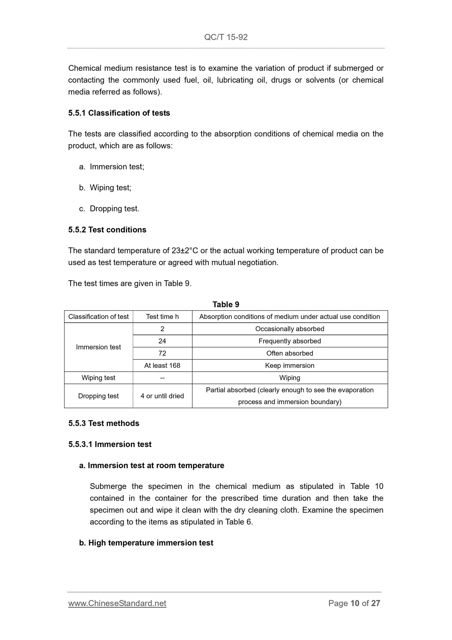 QC/T 15-1992 Page 10