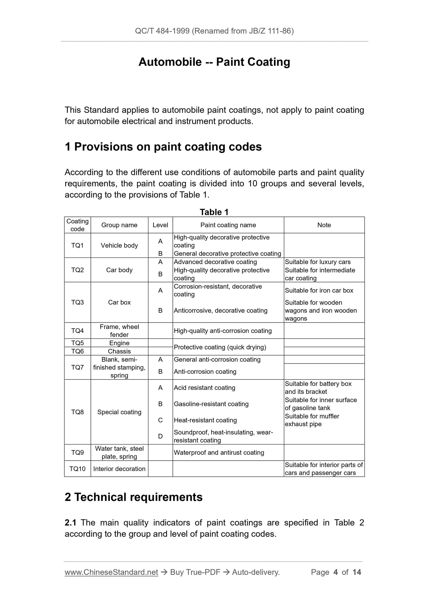 QC/T 484-1999 Page 4