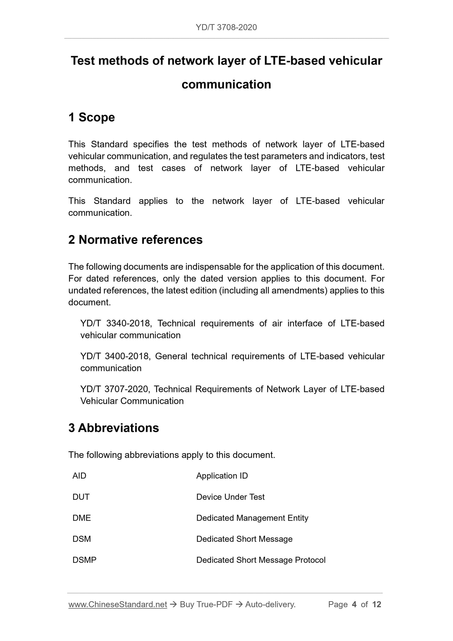 YD/T 3708-2020 Page 3