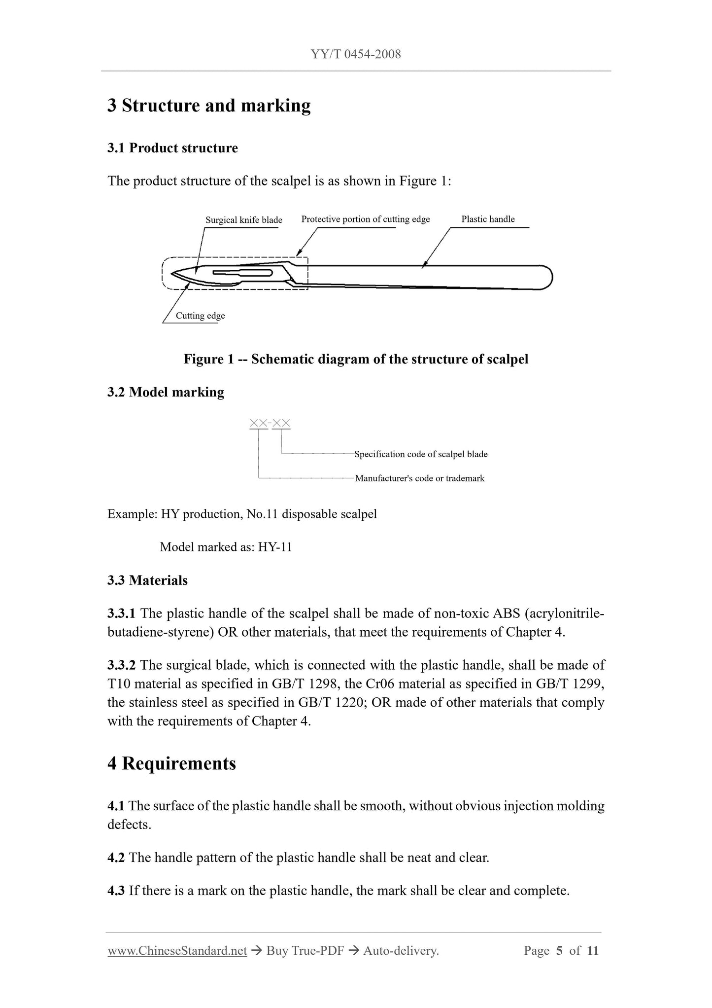 YY/T 0454-2008 Page 5