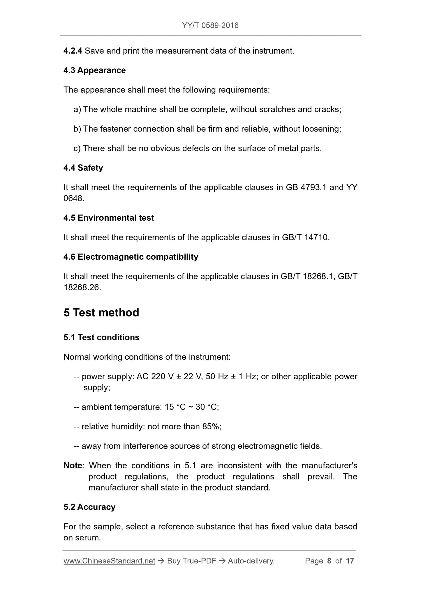 YY/T 0589-2016 Page 8