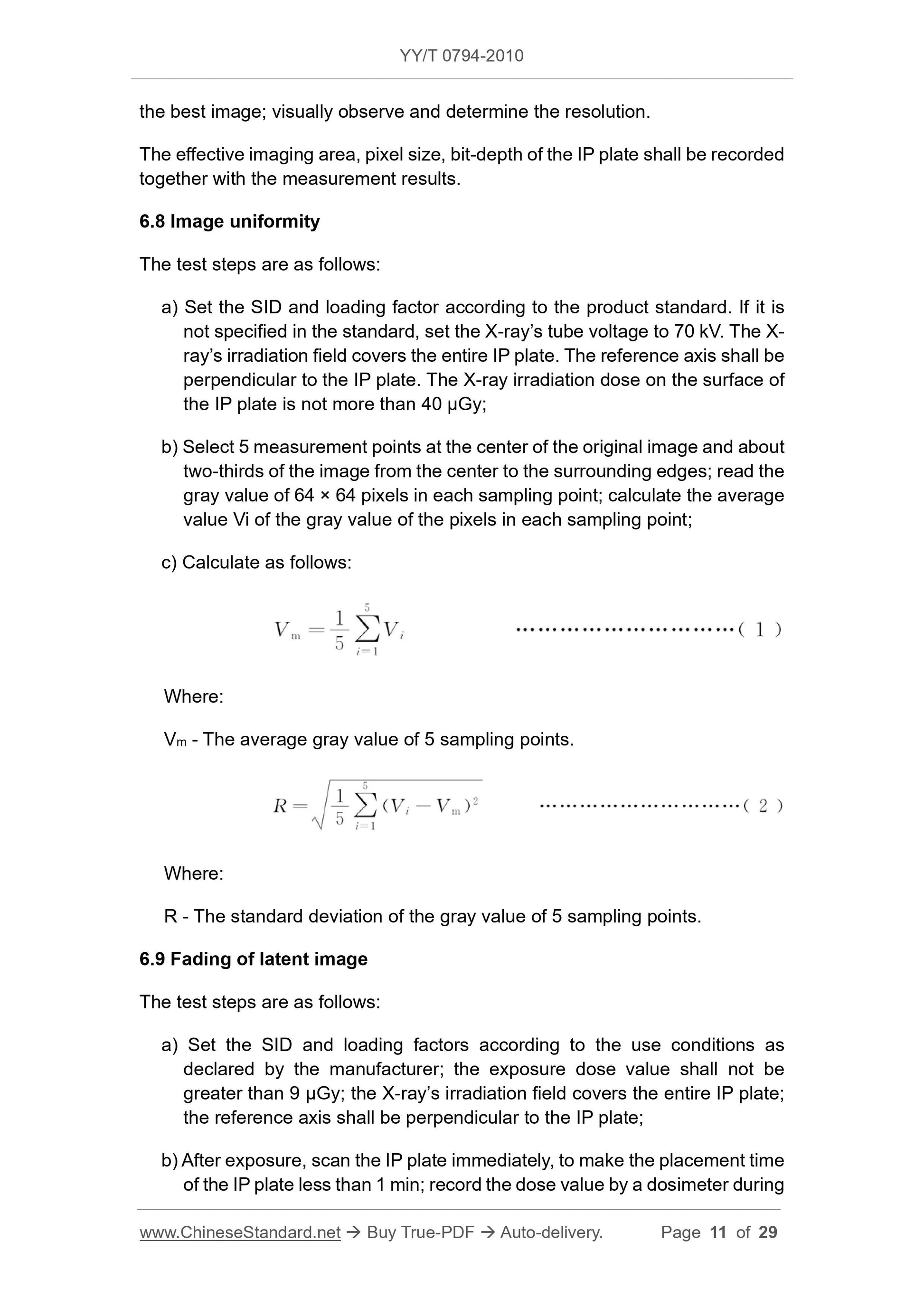 YY/T 0794-2010 Page 11