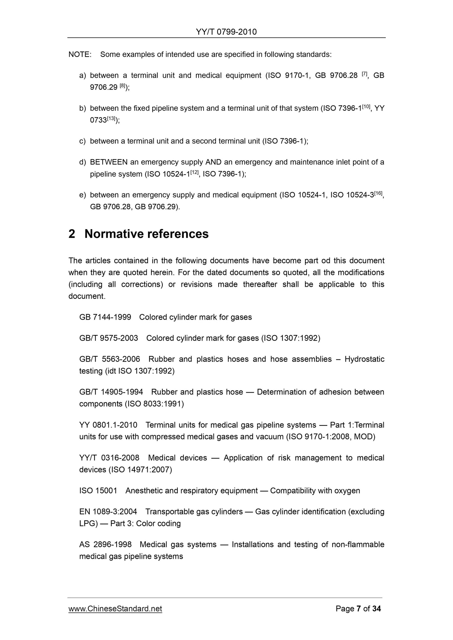 YY/T 0799-2010 Page 7