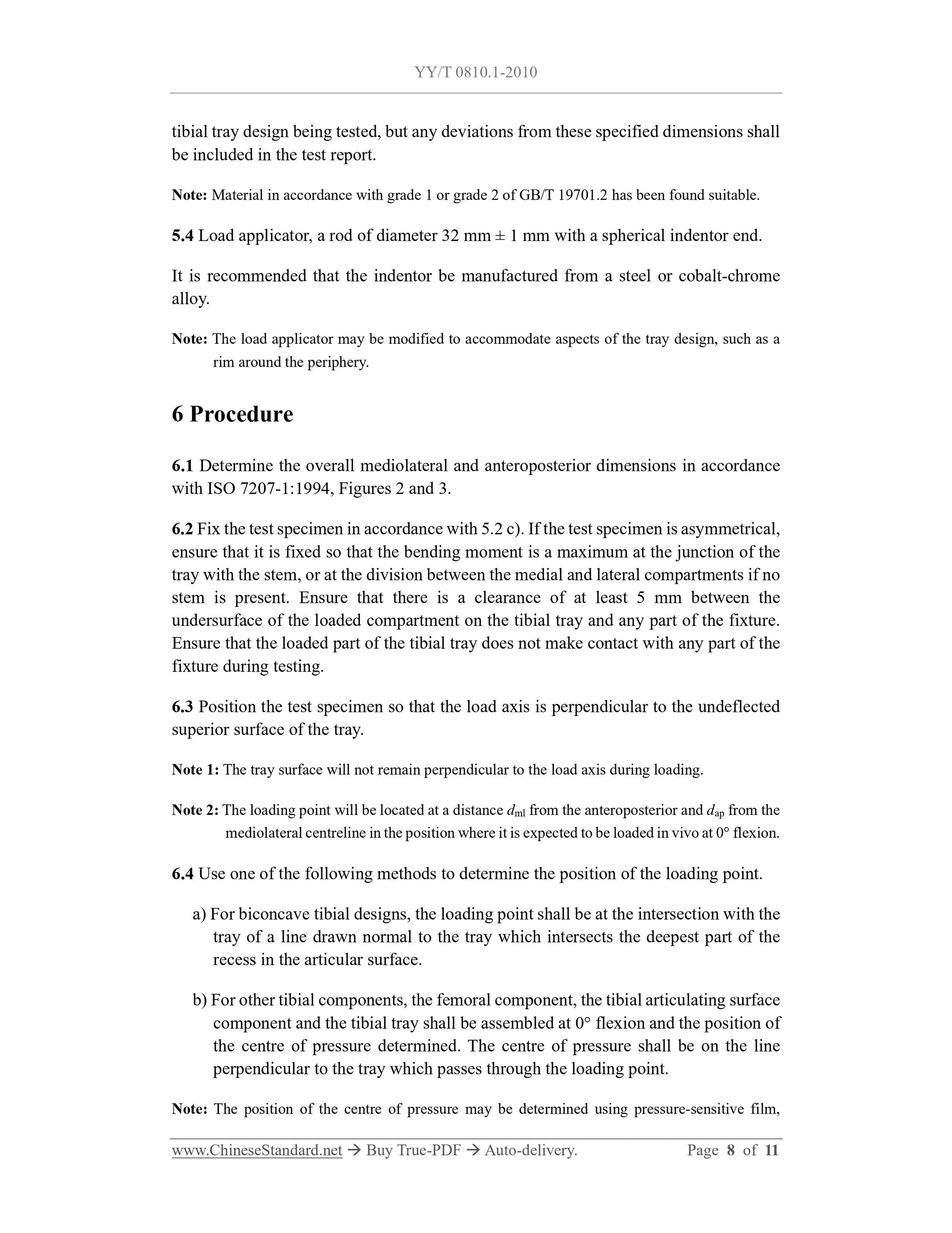 YY/T 0810.1-2010 Page 5