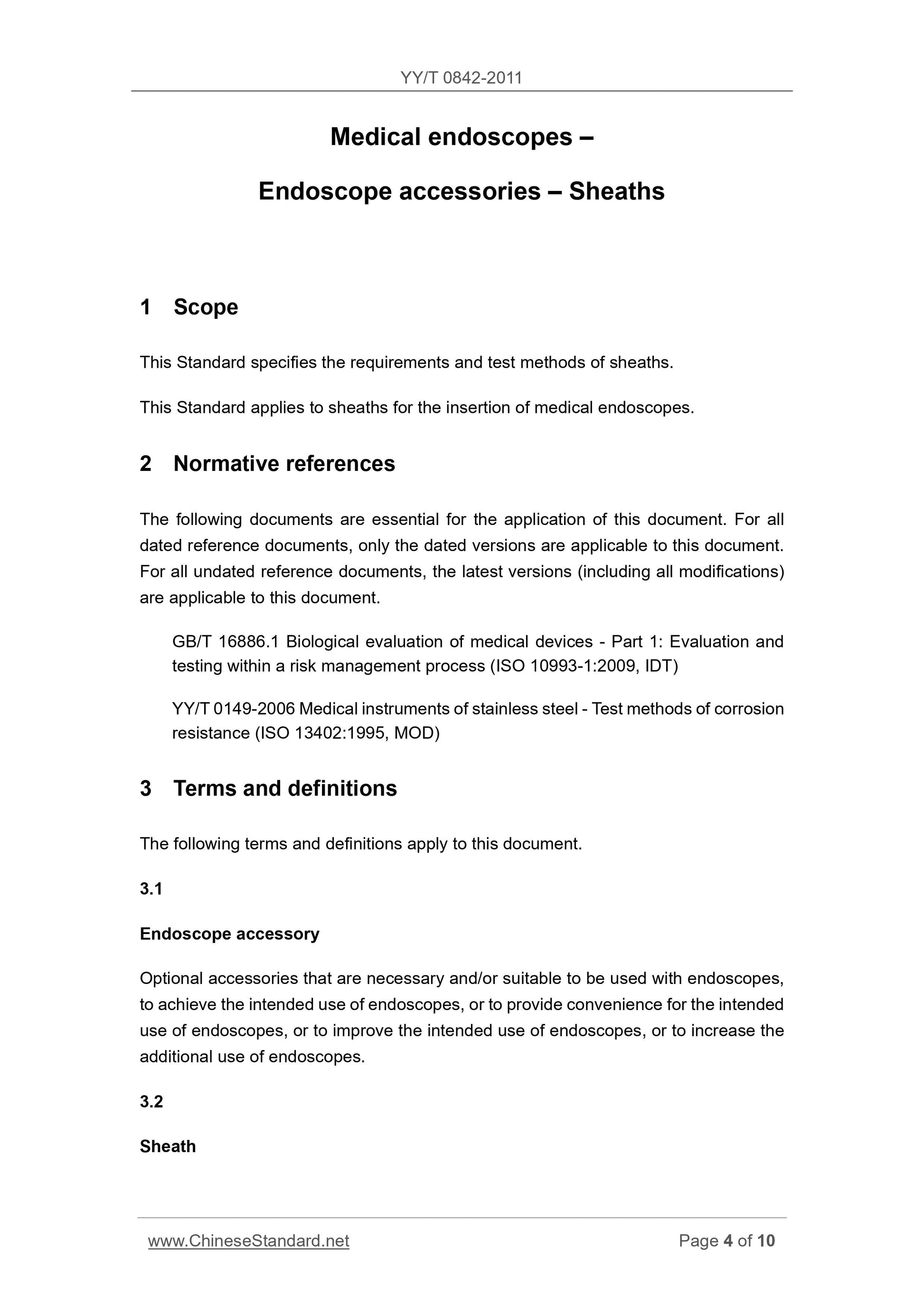 YY/T 0842-2011 Page 4